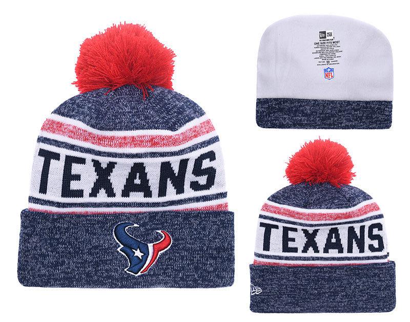 Men's Houston Texans New Era 2018 NFL Knit Beanie Hat