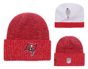 Men's Tampa Bay Buccaneers New Era 2018 NFL Knit Beanie Hat