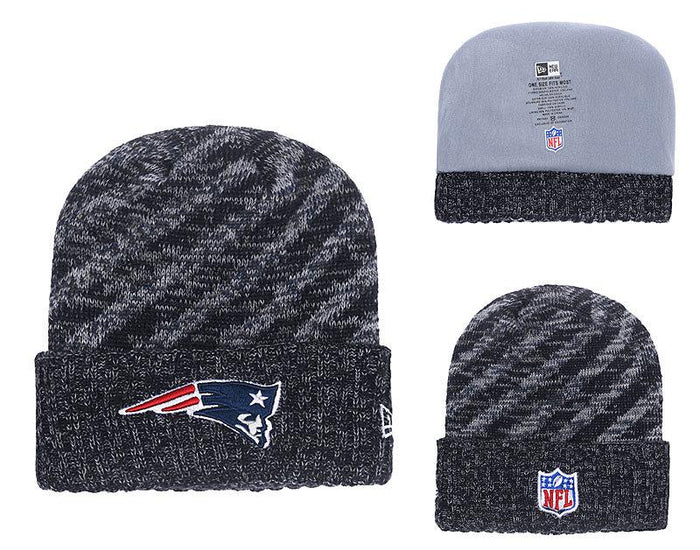 Men's New England Patriots New Era 2018 NFL Knit Beanie Hat