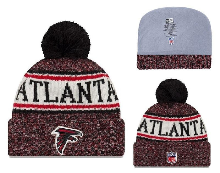 Men's Atlanta Falcons New Era 2018 NFL Knit Beanie Hat