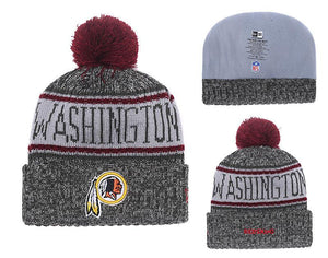 Men's Washington Redskins New Era 2018 NFL Knit Beanie Hat