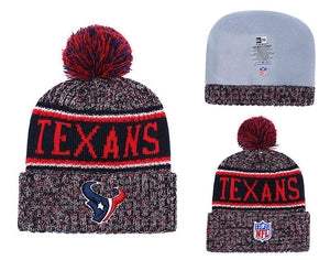 Men's Houston Texans New Era 2018 NFL Knit Beanie Hat