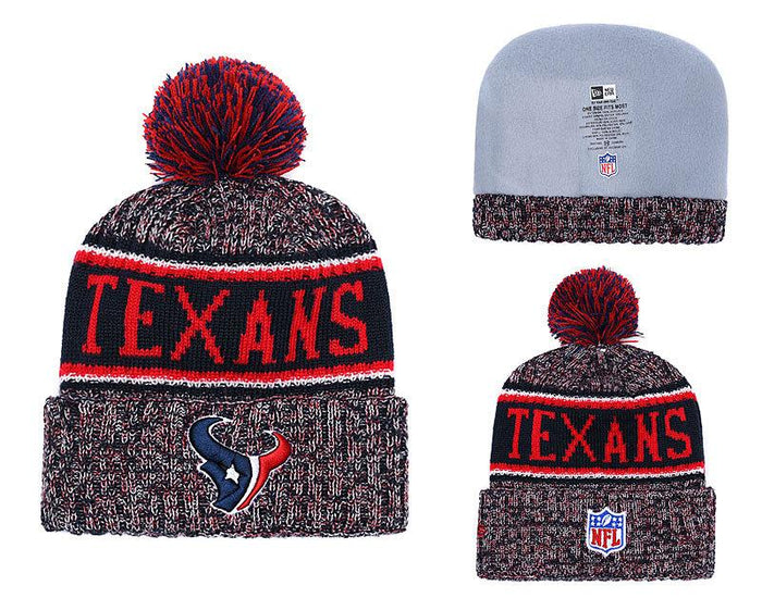 Men's Houston Texans New Era 2018 NFL Knit Beanie Hat