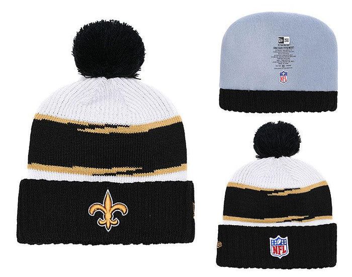 Men's New Orleans Saints New Era 2018 NFL Knit Beanie Hat