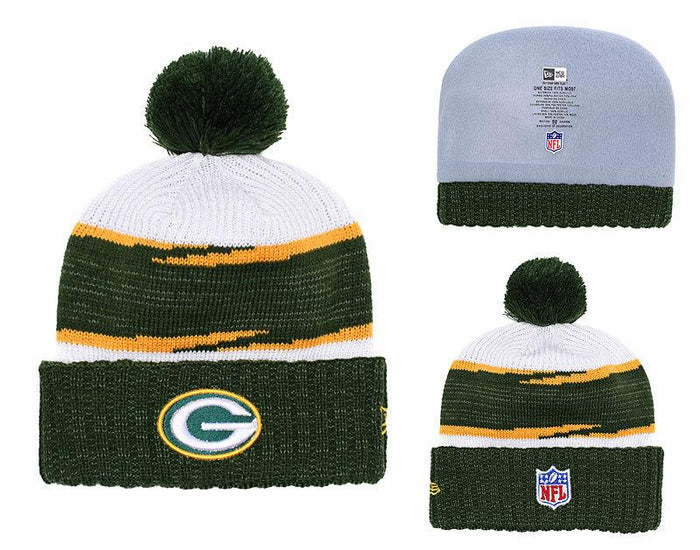 Men's Green Bay Packers New Era 2018 NFL Knit Beanie Hat