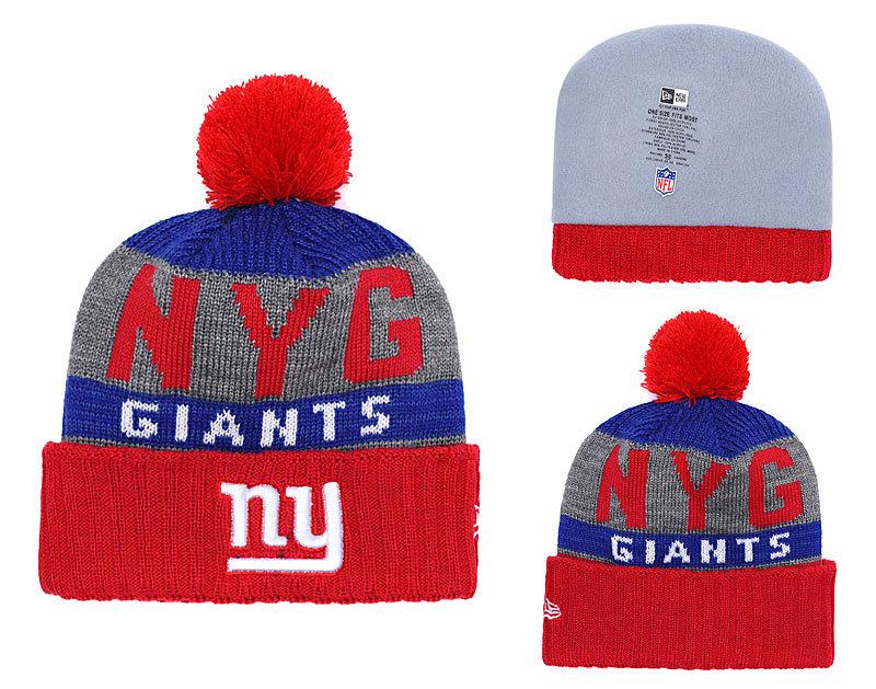 Men's New York New Era 2018 NFL Knit Beanie Hat