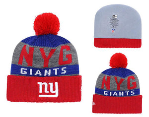 Men's New York New Era 2018 NFL Knit Beanie Hat
