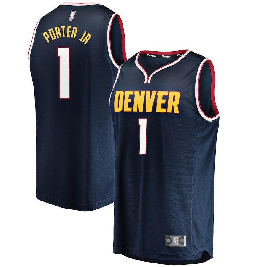Michael Porter Jr. Denver Nuggets Branded Youth Fast Break Jersey Blue - Icon Edition 2018/2019
