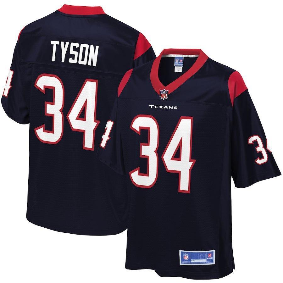 Mike Tyson Houston Texans NFL Pro Line Player Jersey - Navy