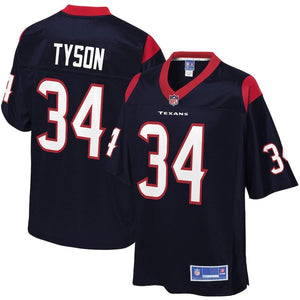 Mike Tyson Houston Texans NFL Pro Line Player Jersey - Navy