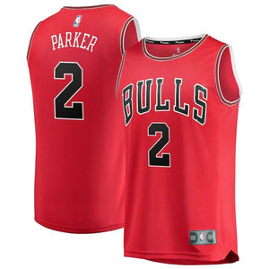 Jabari Parker Chicago Bulls Branded Youth Fast Break Jersey Red - Icon Edition 2018/2019