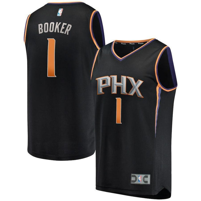 Devin Booker Phoenix Suns Branded Youth Fast Break Jersey Black - Statement Edition 2018/2019