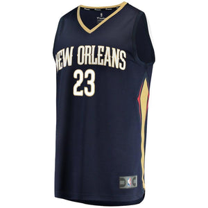 Anthony Davis New Orleans Pelicans Branded Youth Fast Break Jersey Navy - Icon Edition 2018/2019