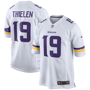 Minnesota Vikings Adam Thielen White Jersey 2018 - 2019