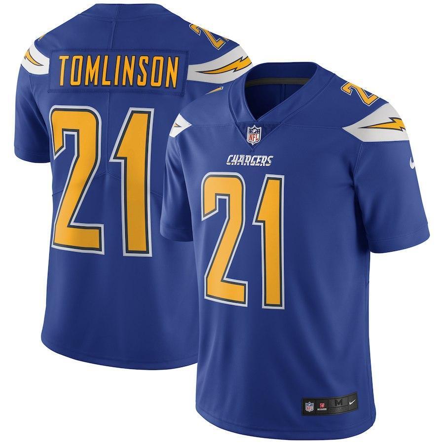 LaDainian Tomlinson Los Angeles Chargers Color Rush Vapor Untouchable Retired Player Limited Jersey Navy