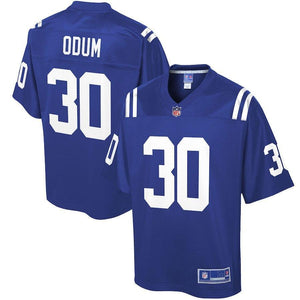 George Odum Indianapolis Colts NFL Pro Line Player Jersey - Royal