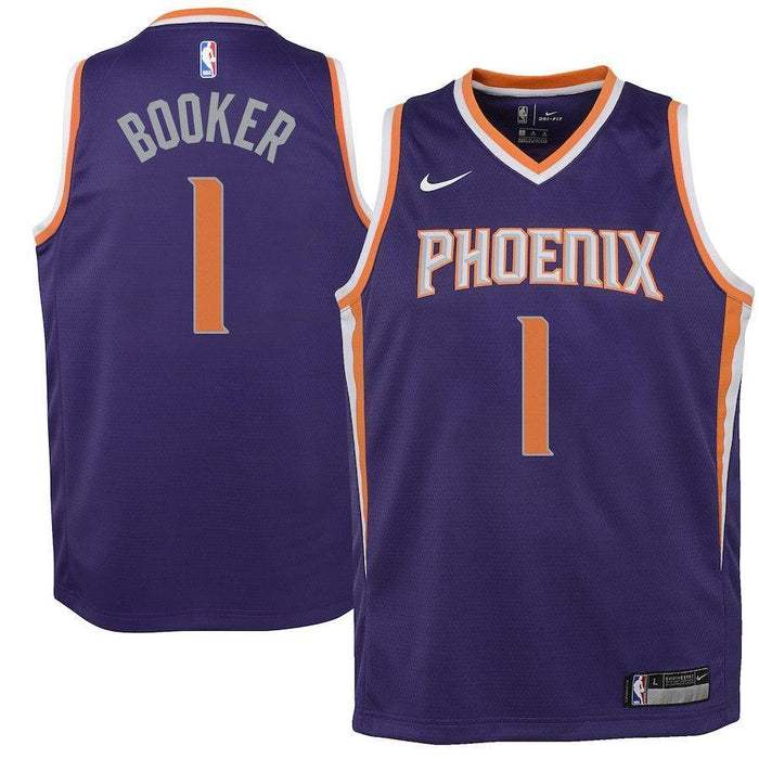 Devin Booker Phoenix Suns Youth Jersey Purple - Icon Edition 2018/2019