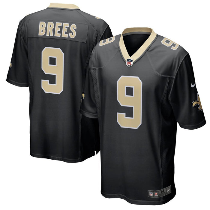 New Orleans Saints Drew Brees Black Jersey 2018 - 2019