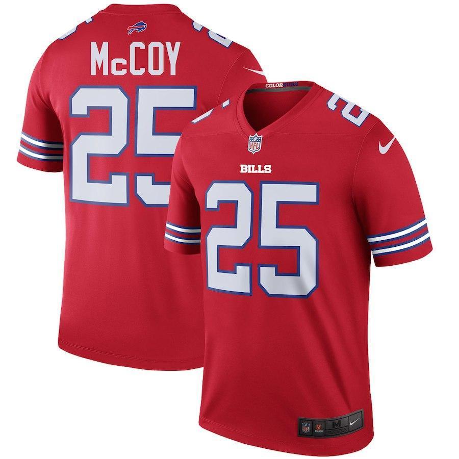 LeSean McCoy Buffalo Bills Color Rush Legend Jersey - Red 2018/2019