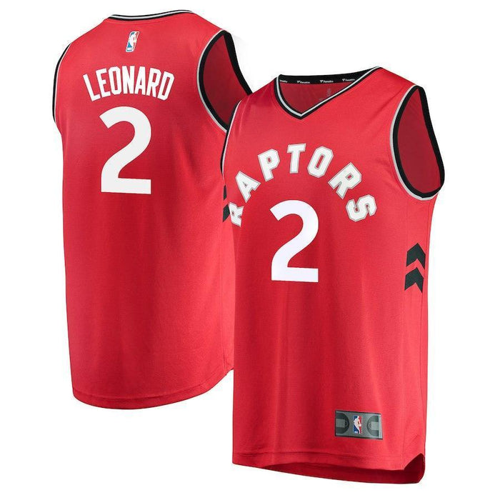 Kawhi Leonard Toronto Raptors Branded Youth Fast Break Jersey Red - Icon Edition 2018/2019