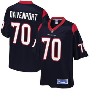 Juliιn Davenport Houston Texans NFL Pro Line Team Color Player Jersey - Navy