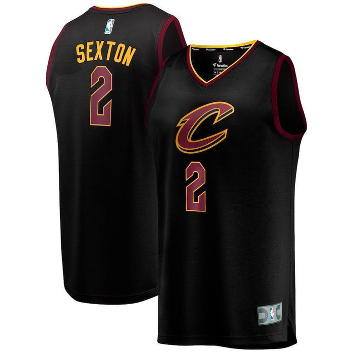 Collin Sexton Cleveland Cavaliers Branded Youth Fast Break Jersey - Statement Edition – Black 2018/2019