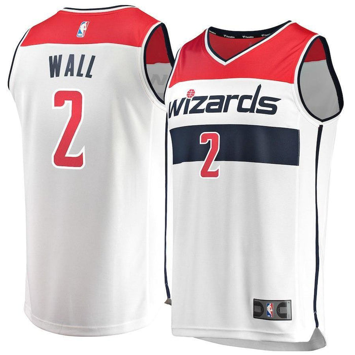 John Wall Washington Wizards Branded Youth Fast Break Jersey White - Association Edition 2018/2019
