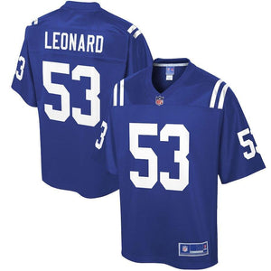 Darius Leonard Indianapolis Colts NFL Pro Line Player Jersey - Royal