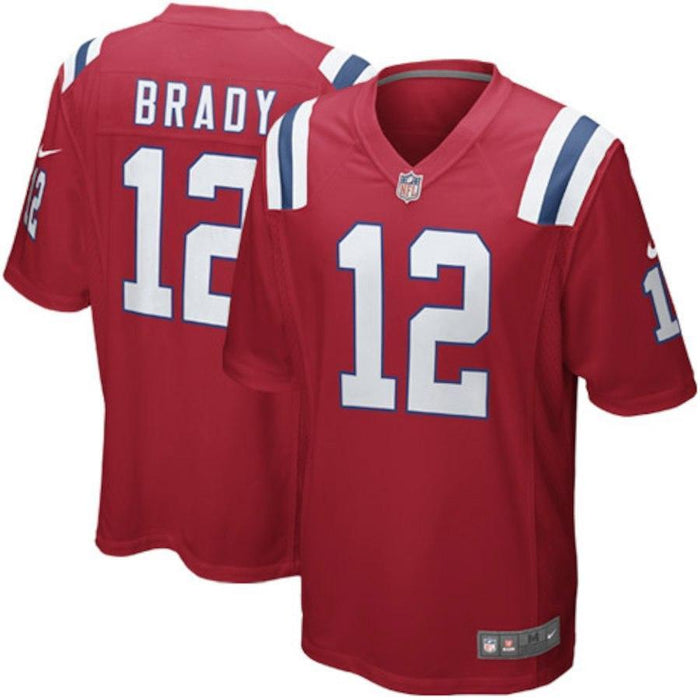 Copy of Tom Brady New England Patriots Game Jersey - Red 2018/2019