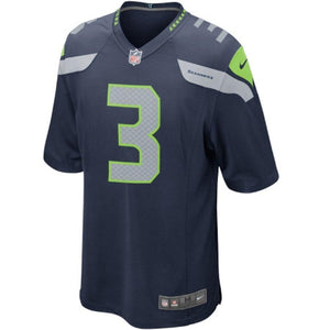 Russell Wilson Seattle Seahawks Game Jersey - College Navy 2018/2019
