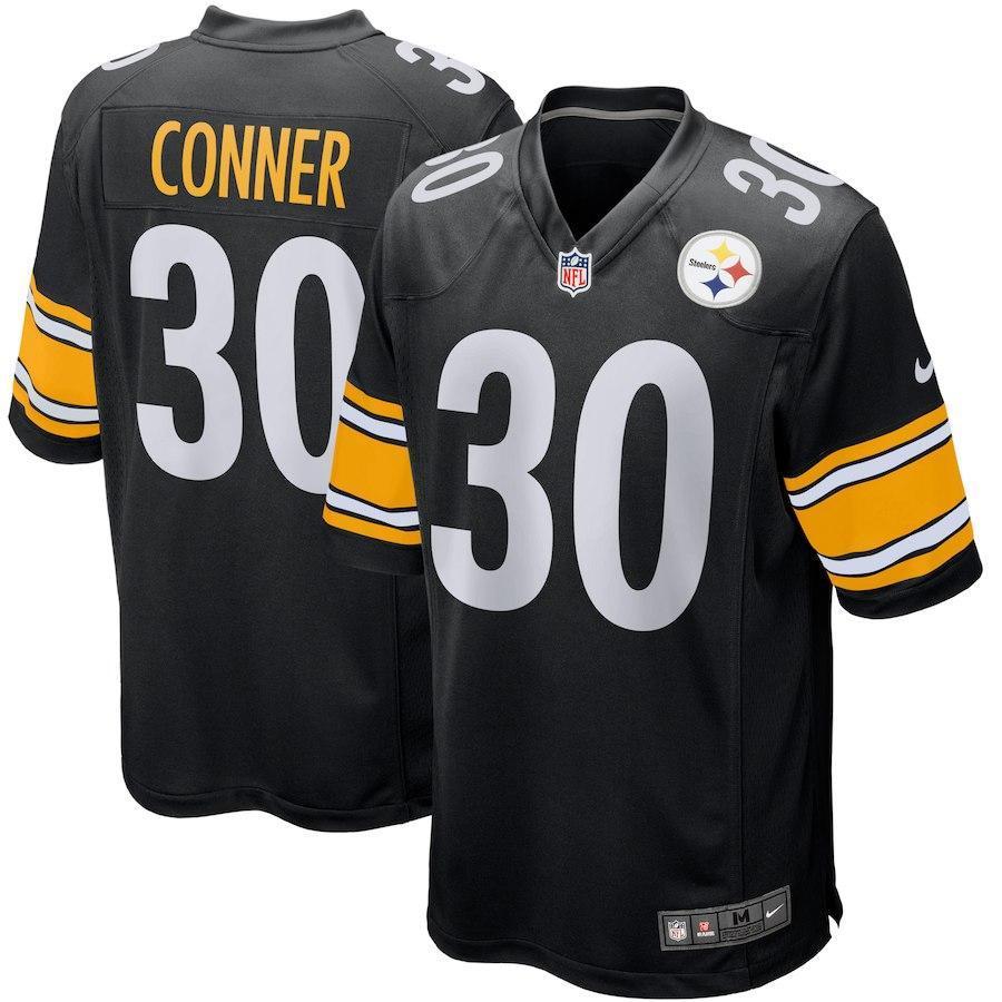 James Conner Pittsburgh Steelers Game Jersey - Black 2018/2019