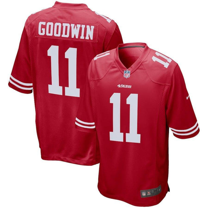 Marquise Goodwin San Francisco 49ers Player Game Jersey – Scarlet 2018/2019