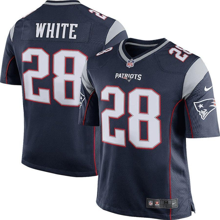 James White New England Patriots Men's Game Jersey - Navy 2018/2019