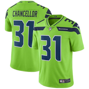 Kam Chancellor Seattle Seahawks Vapor Untouchable Color Rush Limited Player Jersey - Neon Green 2018/2019