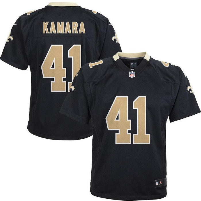 Alvin Kamara New Orleans Saints Youth Game Jersey - Black 2018/2019