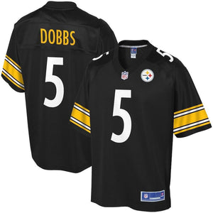 Joshua Dobbs Pittsburgh Steelers Pro Line Team Color Player Jersey – Black 2018/2019