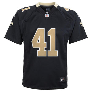 Alvin Kamara New Orleans Saints Youth Game Jersey - Black 2018/2019