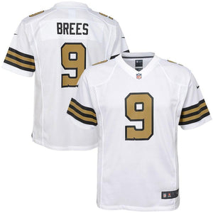 Drew Brees New Orleans Saints Youth Color Rush Game Jersey - White 2018/2019