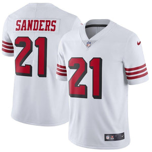 Deion Sanders San Francisco 49ers Color Rush Vapor Untouchable Limited Retired Player Jersey – White 2018/2019