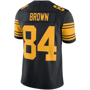 Antonio Brown Pittsburgh Steelers Vapor Untouchable Color Rush Limited Player Jersey - Black 2018/2019