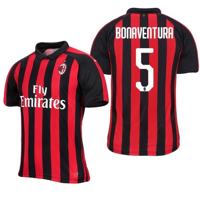 Giacomo Bonaventura AC Milan Home Jersey 2018/19