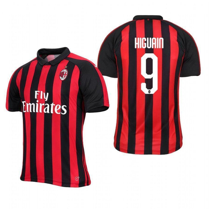 Gonzalo Higuain AC Milan Home Jersey 2018/19