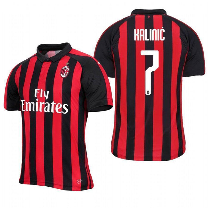 Nikola Kalinic AC Milan Home Jersey 2018/19