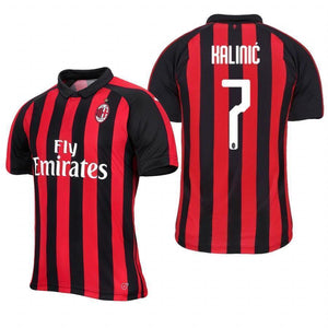 Samu Castillejo AC Milan Home Jersey 2018/19
