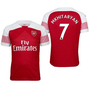 Henrikh Mkhitaryan Arsenal Home Jersey 2018/19