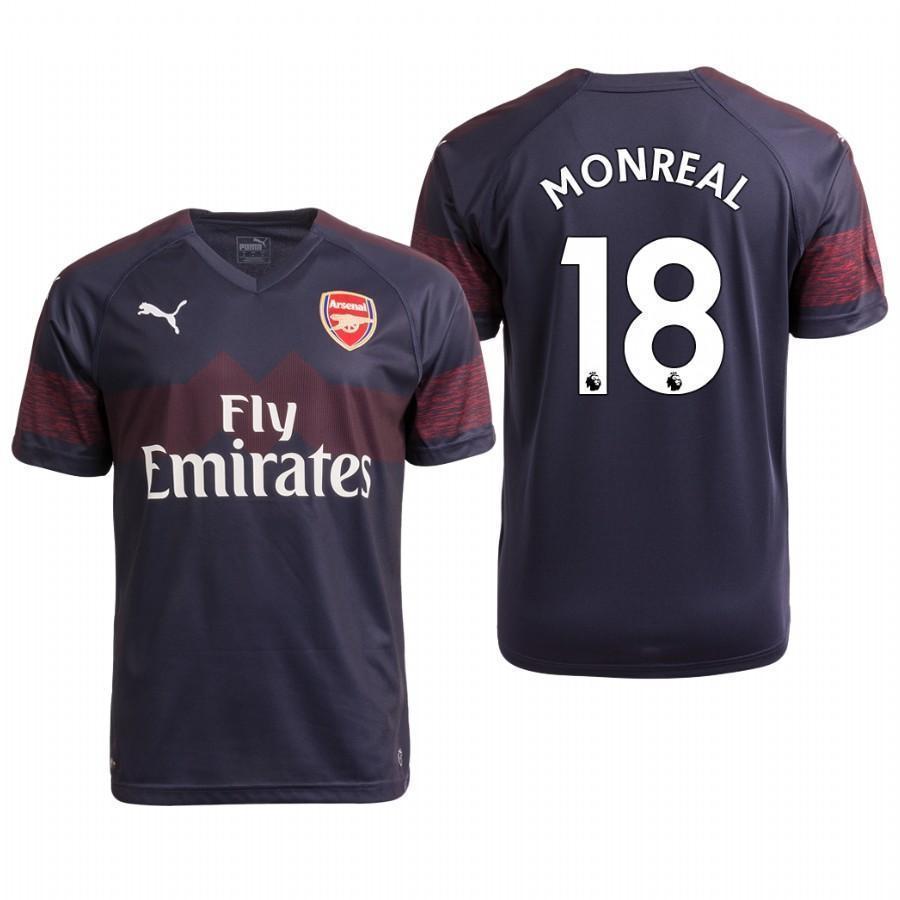Nacho Monreal Arsenal Away Jersey 2018/19