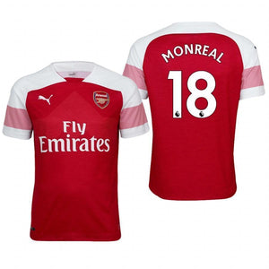 Nacho Monreal Arsenal Home Jersey 2018/19