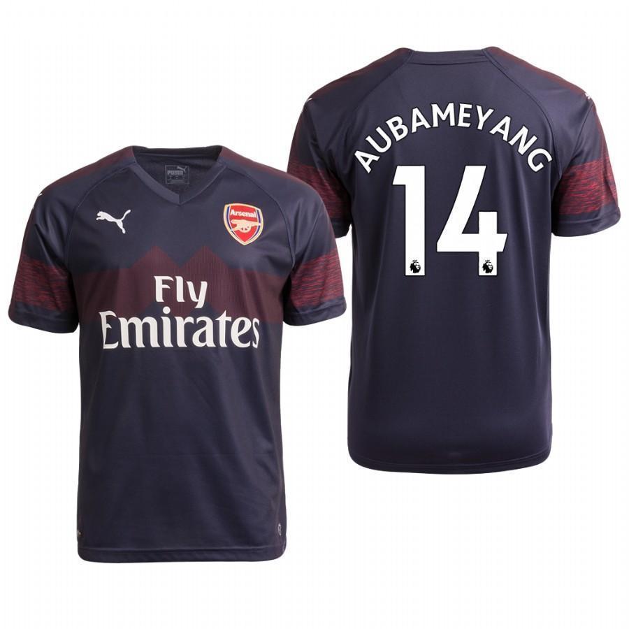Pierre-Emerick Aubameyang Arsenal Away Jersey 2018/19