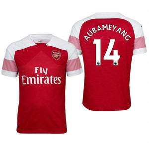 Pierre-Emerick Aubameyang Arsenal Home Jersey 2018/19