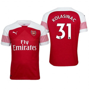 Sead Kolasinac Arsenal Home Jersey 2018/19